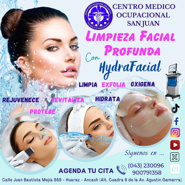 Limpieza Facial Profunda con Hydrafacial 