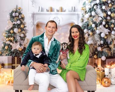 Professional Christmas photo shoot Placer County