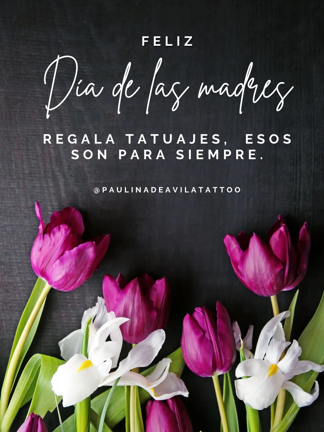 Este mes de mayo tenemos certificados de regalo para tatuajes.