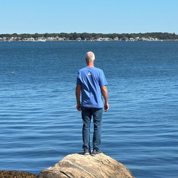 Bobby Trapp looking out into the horizon. 