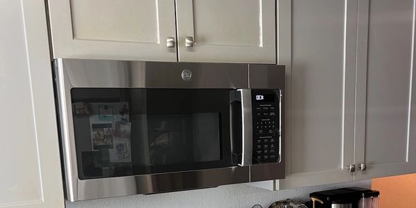 modified cabinet for the microwave
