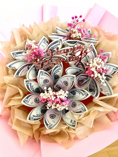 Everlasting Money Bouquet Arrangement 