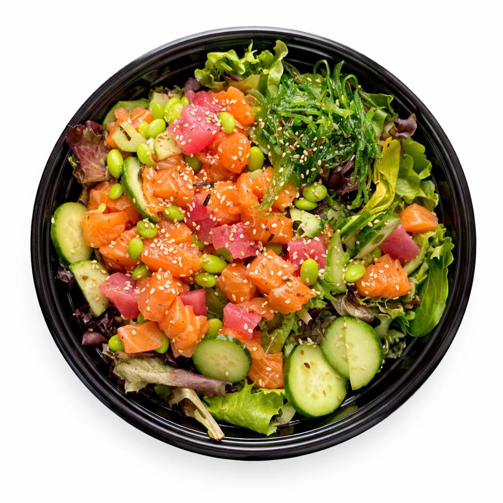 3 Scoop Poke Bowl
