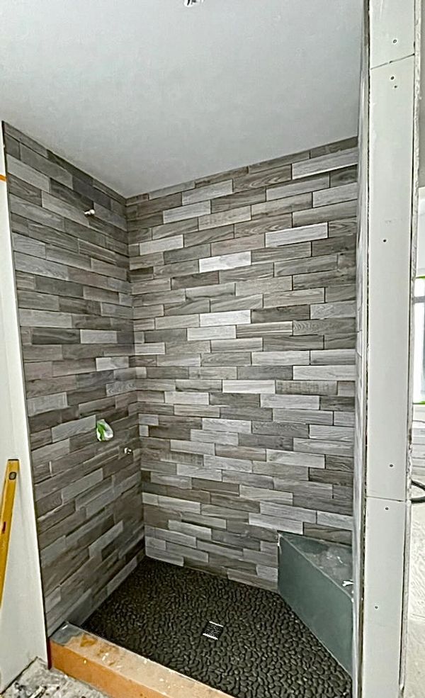 Custom Tile Shower Surround