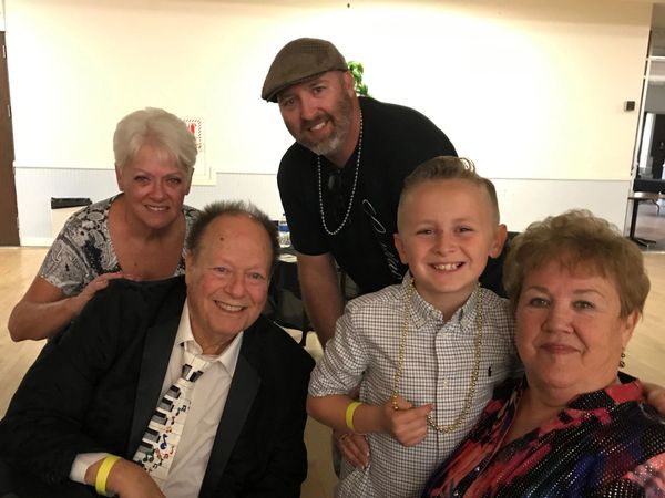 Tri City Dance in Palm Springs with Buddy Schwimmer, Debbie Frias, Wes & Grandma