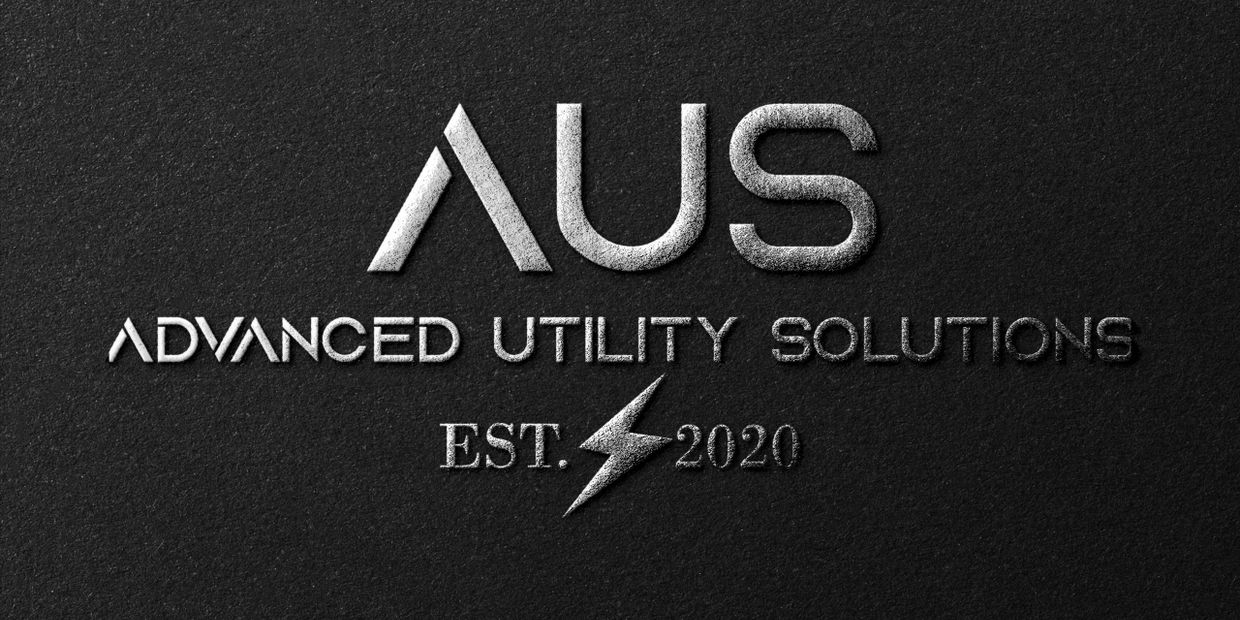 Advanced Utility Solutions Logo . Traffic control and Utility safety company. 