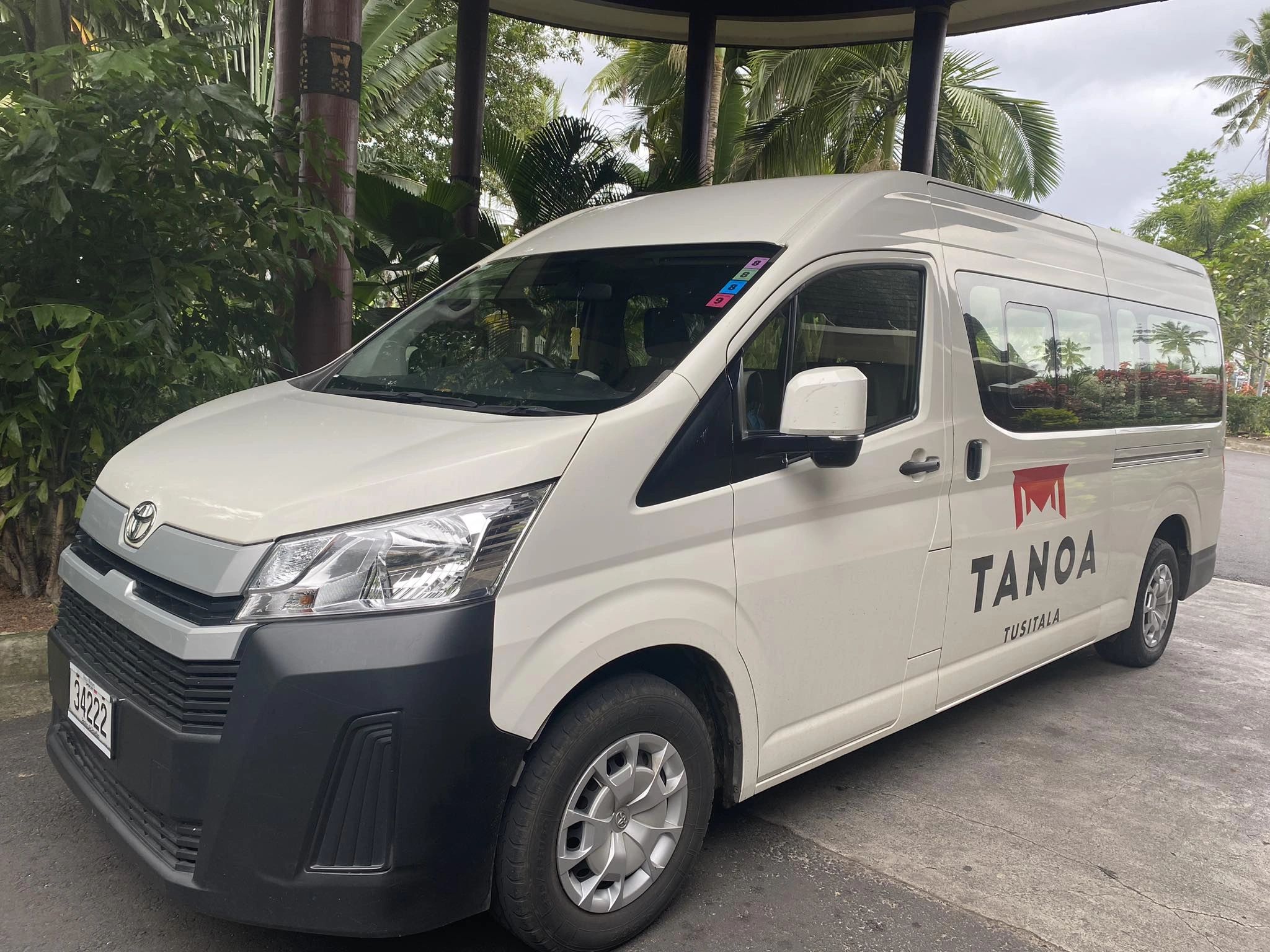 Discovery Rentals - Discovery Transfers Samoa 24/7 airport shuttle service Samoa Tanoa hotel