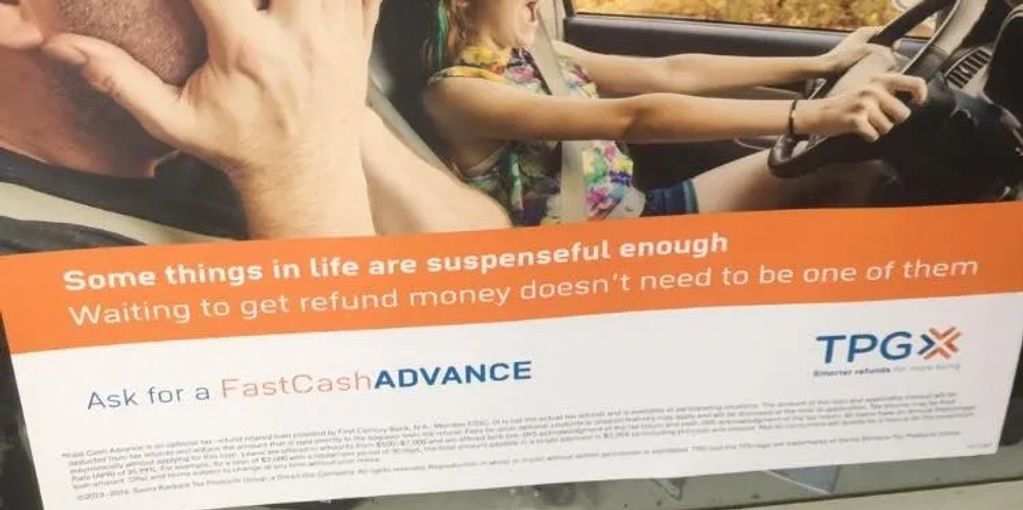 fast cash advance flyer