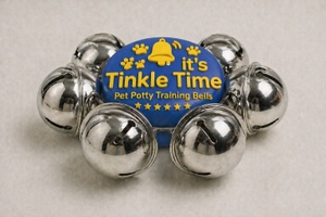 “it’s Tinkle Time”
Pet Potty Training Bells