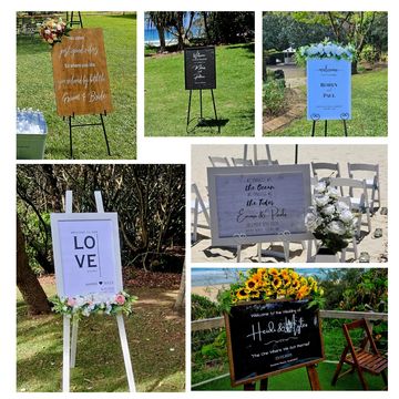 Party Hire Sunshine Coast, Wedding Hire Sunshine Coast
Welcome Sign
Wedding Welcome Sign