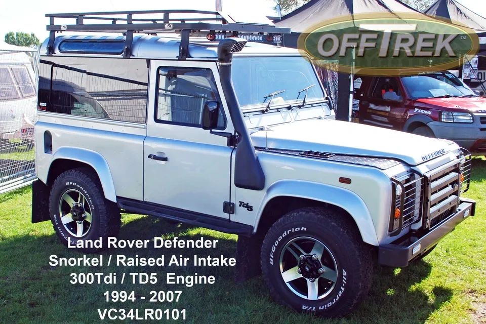 SNORKEL Raised Air Intake Land Rover DEFENDER / 94-07 / 300Tdi -TD5