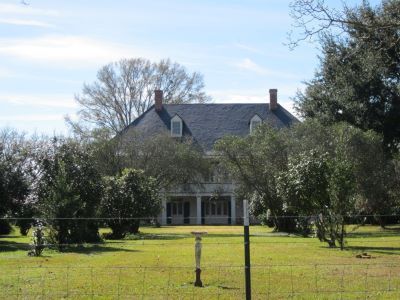 Austerlitz Plantation, Lower False River, Pointe Coupee Parish, former home of Antoine and Josephine