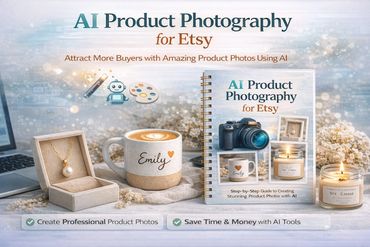 AI product photography guide for Etsy sellers with professional results and time-saving tools.