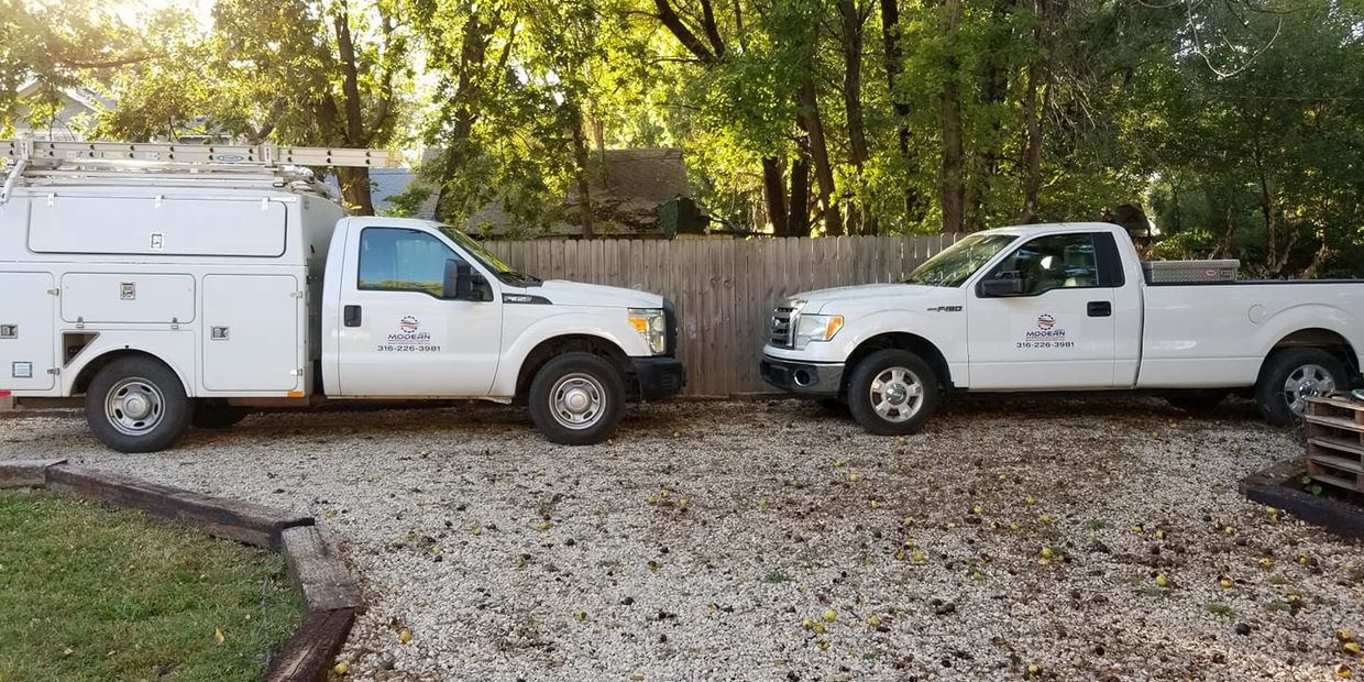 See our trucks? Your neighbors are getting the best heating and air conditioning service around.