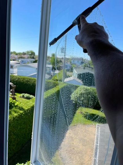 Lavage de vitre interieur et exterieur 