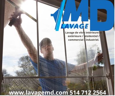 Lavage de vitres résidentiel à Chambly – Lavage MD