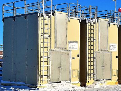 Modular non-corrosive fiberglass buildings are perfectly suited for harsh climates like the arctic. 