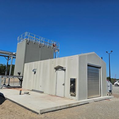 Water & Wastewater Treatment Plant, HWWRF, Pump House Enclosures, Screen Enclosures, RBC Covers