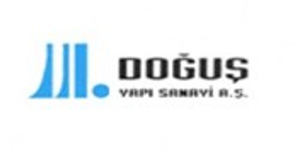 Logo of Doğuş Yapı Sanayi A.Ş. with blue and black text.