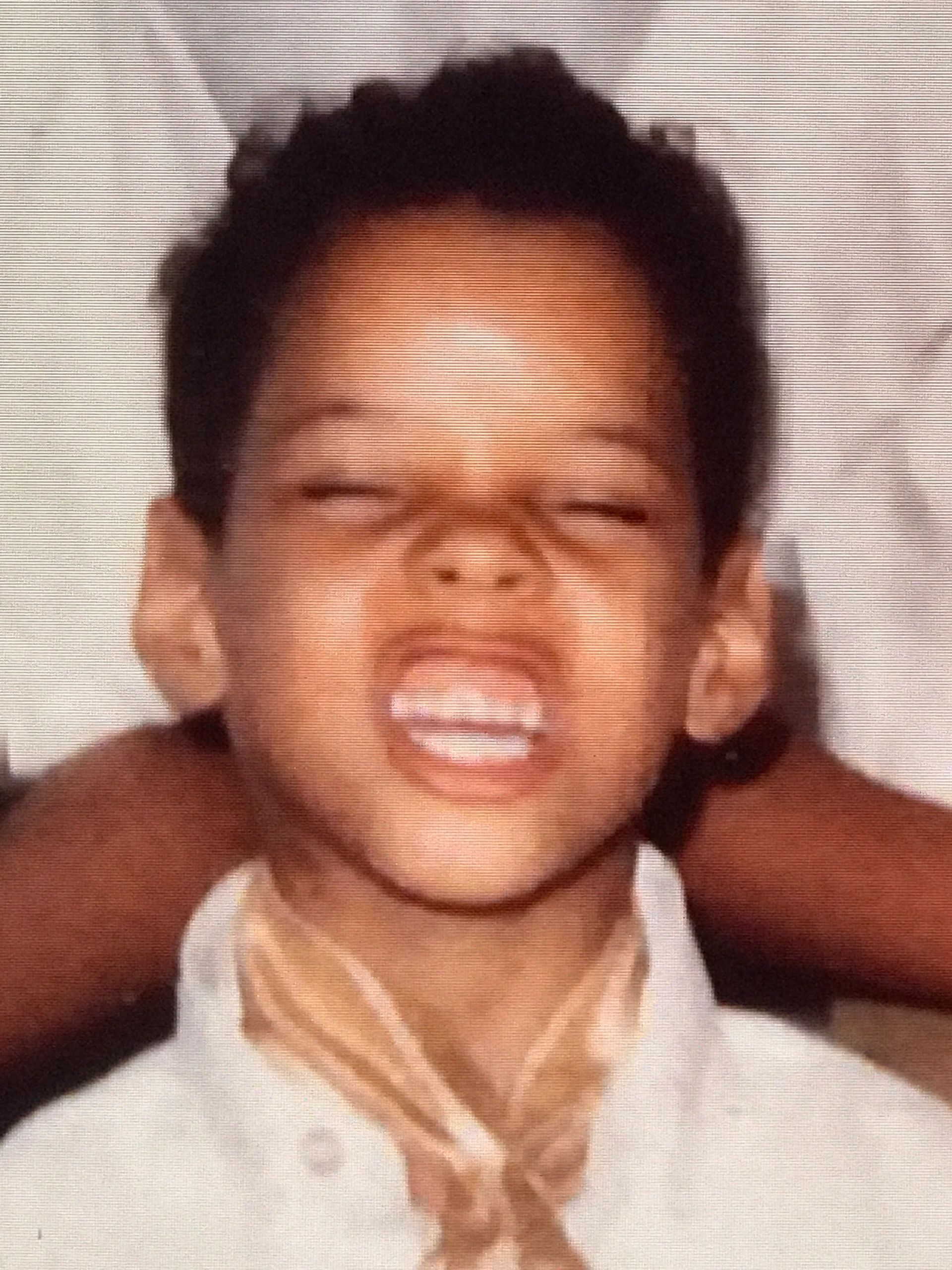 Molato boy, quiet gaze, early rhythm forming