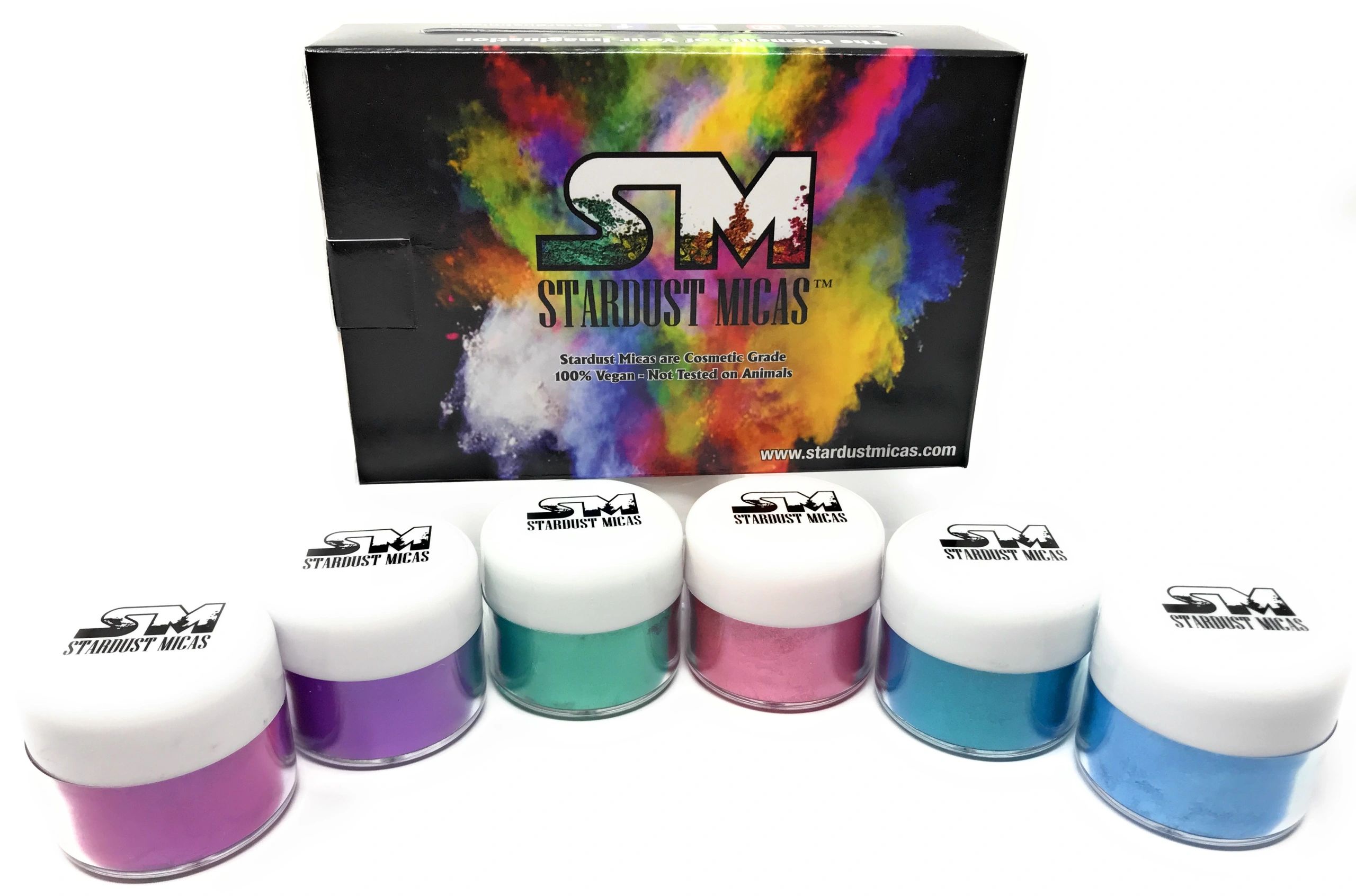 Stardust Micas - Pigment Powder for Resin, Epoxy Resin Pigment Powder