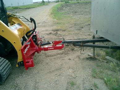 EZ SPOT UR Skid Steer Wire Winder Attachment