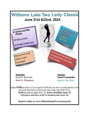 2024 Two Lady Classic Poster