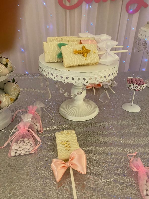 Dessert Table For Baptism Event