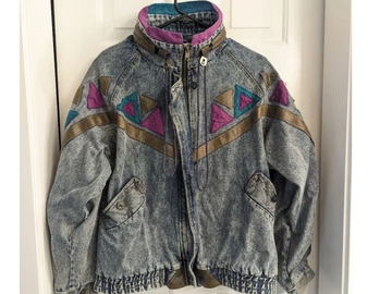 Weathered Blues Vintage Jean Jacket