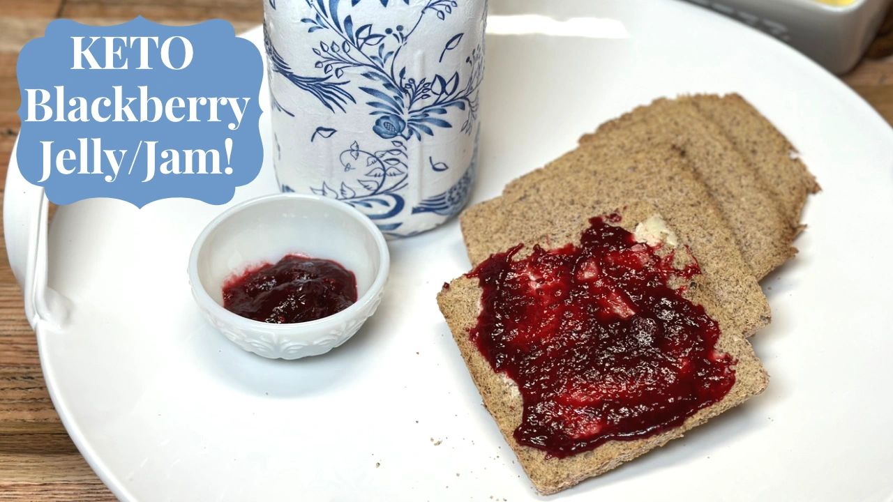 Keto Blackberry Jelly/Jam!