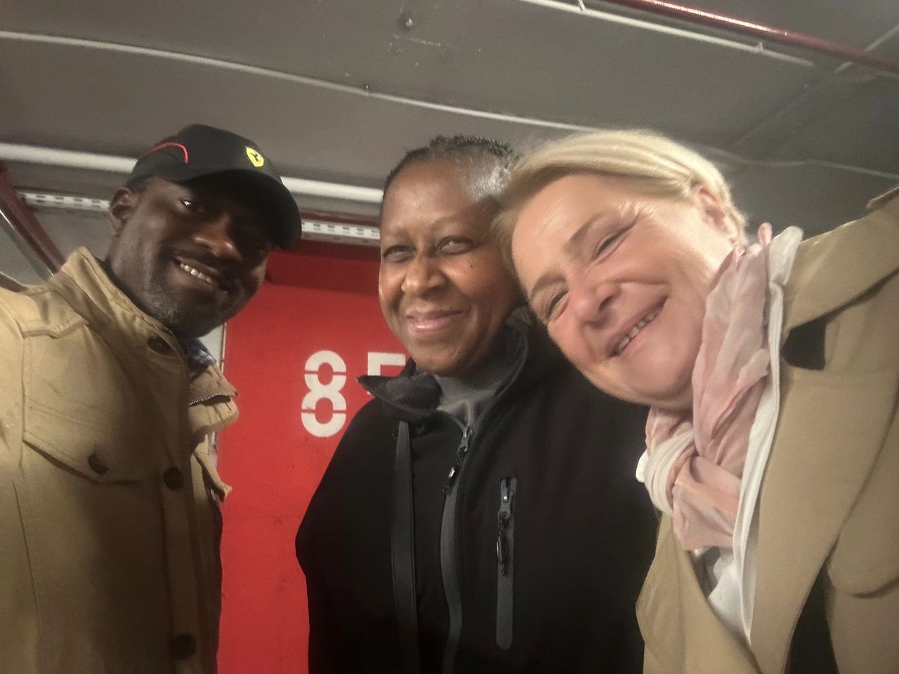 Lawrence McEwen, Esther George and Kornelija Ivanusic