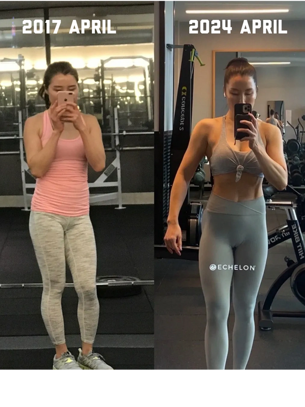 How Kim was in 2017 and how she is now in late 40's.