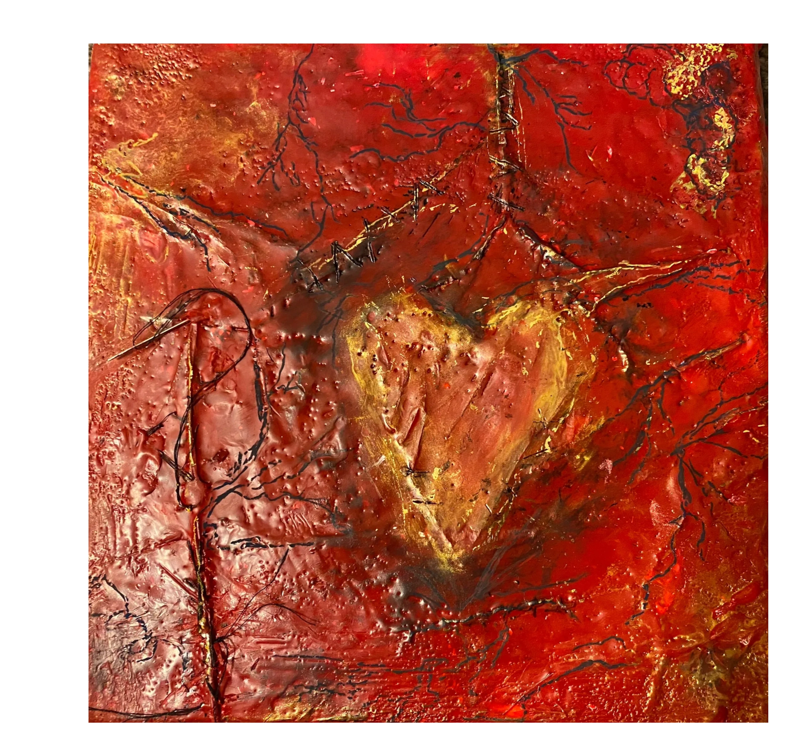 On the Mend
10" x 10"
SOLD
Encaustic 

