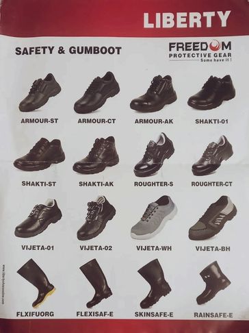 Liberty Shoes have 65 Years of Experience in Shoe Manufacturing and over 13 years in Safety Shoes.