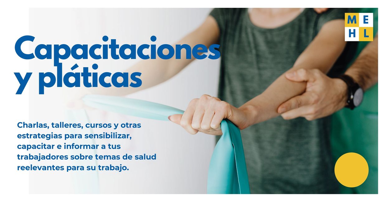 Capacitaciones y pláticas de salud y ventas, cursos talleres medicina ocupacional, ergonomia, cargas