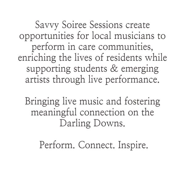 Savvy Soiree Sessions support local musicians and foster community connection through live music.