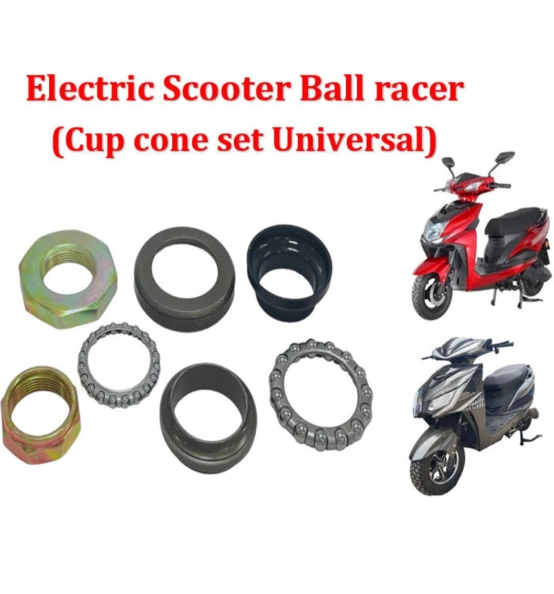Electric Scooter ball racer cup cone set Centre bearing.