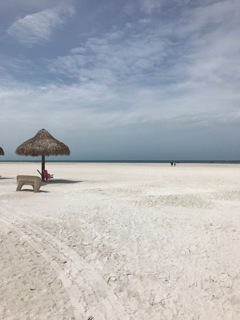 Enjoy the white sandy beach 