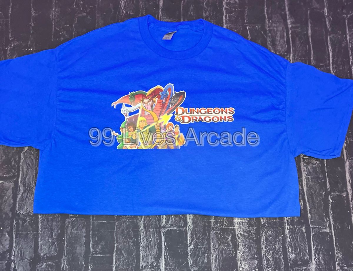 80s Dungeons And Dragons Cartoon T Shirt