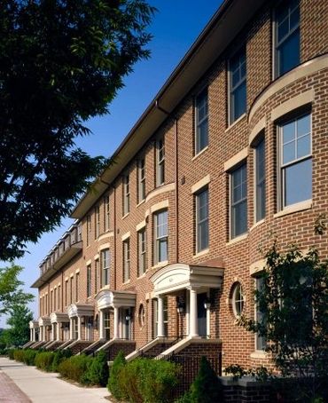 brick townhomes