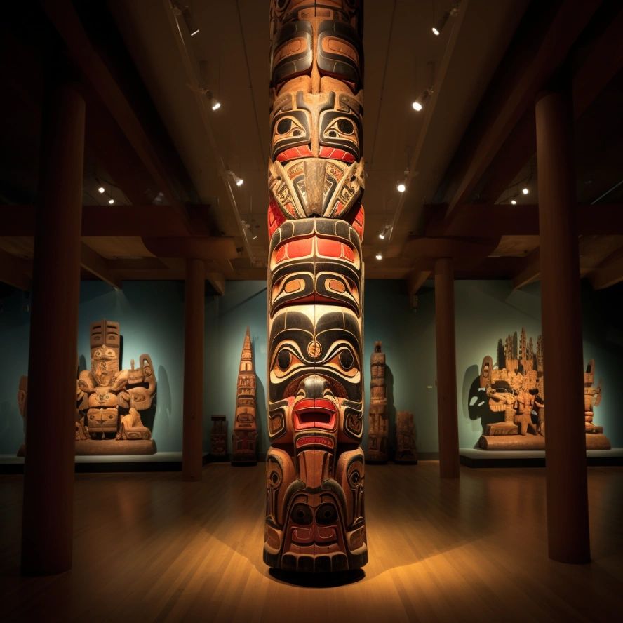 TOTEM POLE, SPECIFICATIONS AND SPLINTERING