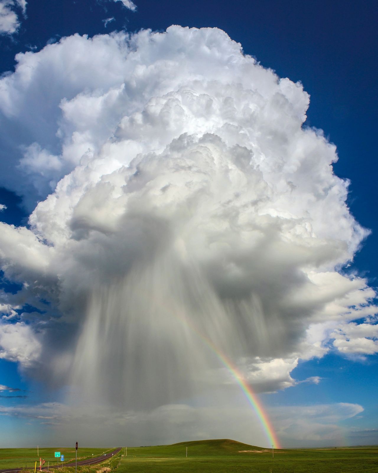 THE FAR, RAINBOW AND CLOUD