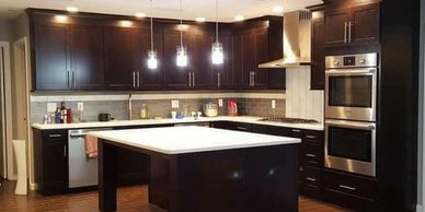 Contemporary Custom Kitchen Cabinet