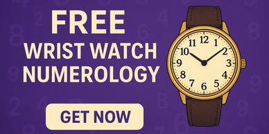 Wrist Watch Numerology