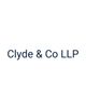 Logo of Clyde &amp; Co LLP, a professional services firm.