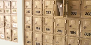 mailbox services, private mailbox, package receiving service