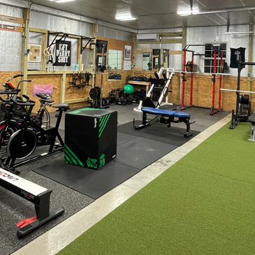 Engage in weightlifting, burn out in the cardio section, and hit your workouts harder on the turf.