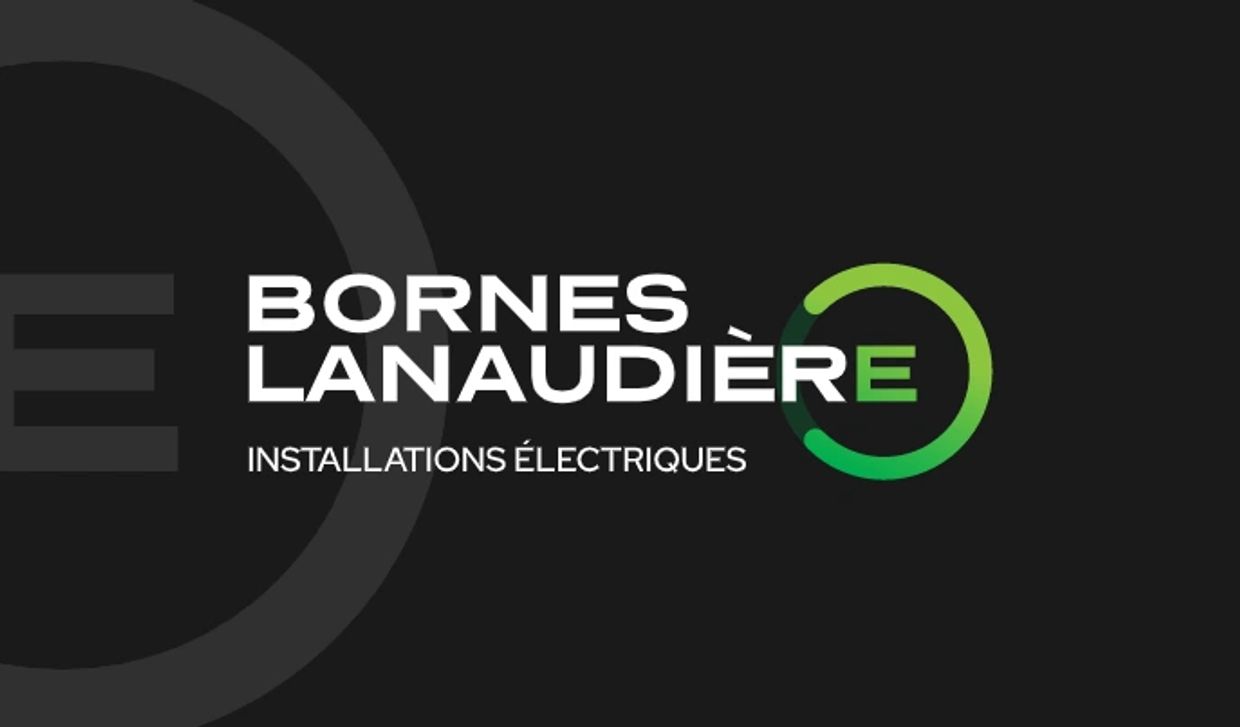 Logo de Bornes Lanaudière, installations électriques.