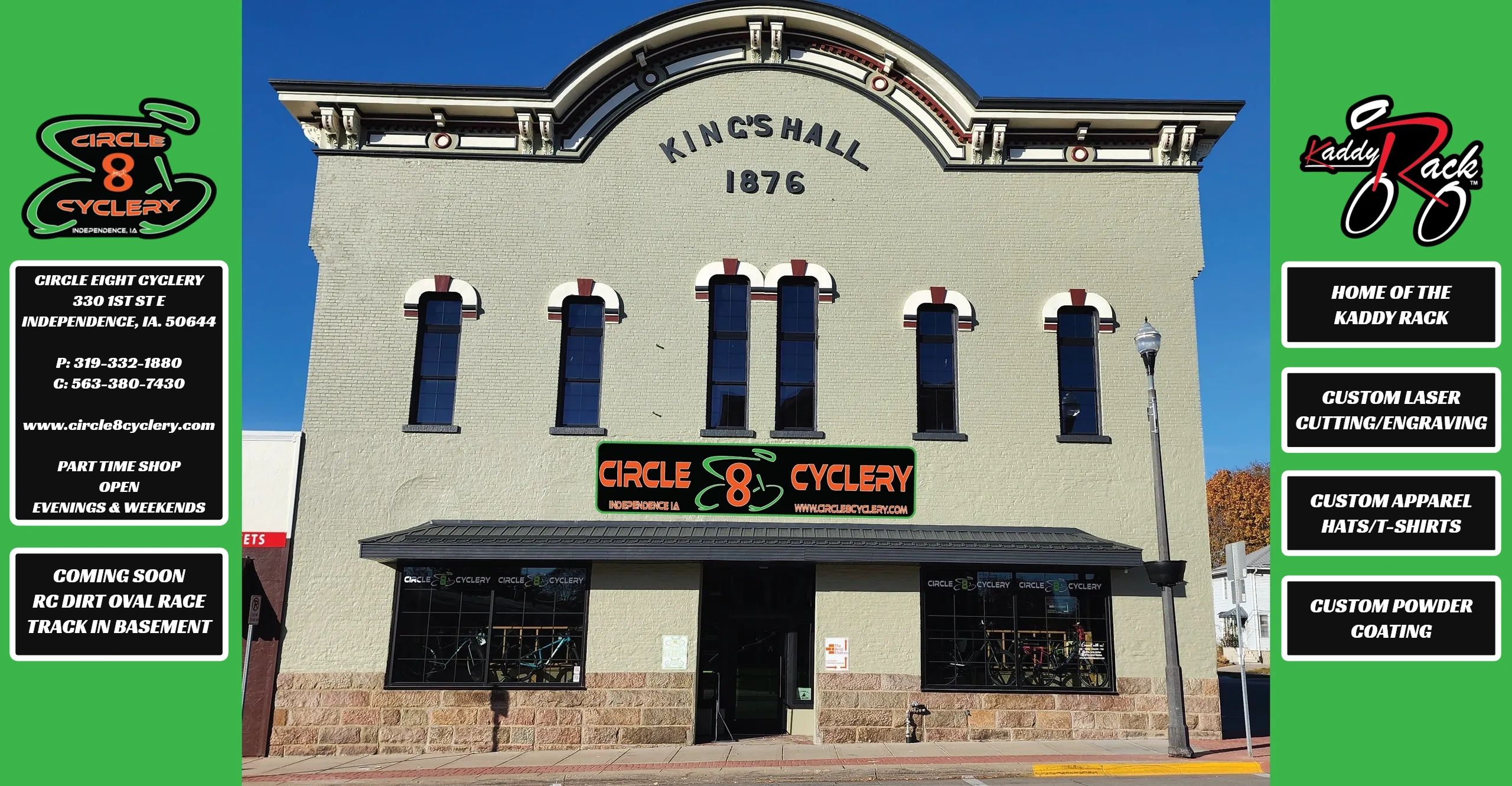 Kaddy Rack - eBike shop in Independence, IA