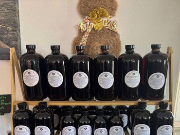 Bottle of Simply Elderberry gummies for daily immune defense.

